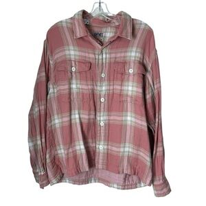 ❤️American Eagle Plaid Button Down Long Sleeve